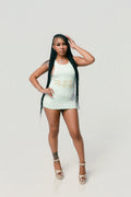 BLITZMODE Ribbed Mini Dress 