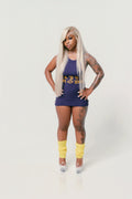 BLITZMODE Ribbed Mini Dress 